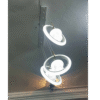 nouveau lustre LED moderne, 2 couleurs changeantes, plafonnier led suspendu