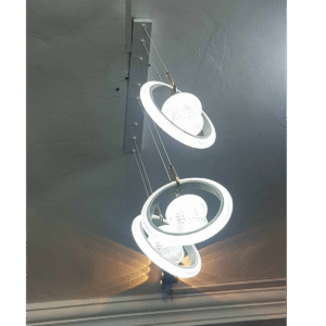 nouveau lustre LED moderne, 2 couleurs changeantes, plafonnier led suspendu