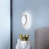 Plafonnier LED, Rond Lampe de Plafond 32W 2500lm, Moderne Luminaire Plafonnier pour Couloir Coucher Cuisine Salon, Blanc Froid 6000K, Longueur 28cm