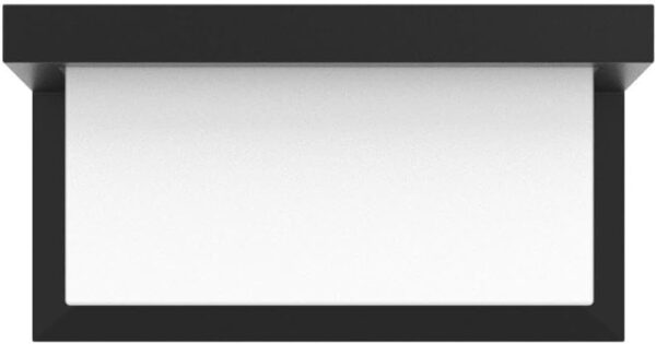 Applique murale extérieure, 18 W, IP65, applique murale LED en aluminium 3000K/4500K/6000K pour décoration murale extérieure, jardins, terrasses, garages, etc. [Classe énergétique F]