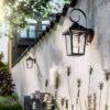 Lanterne murale vintage Philips myGarden Buzzard, pour l'extérieur, la maison et l'éclairage de jardin, noir, nécessite 1 ampoule E27 de 60 W.