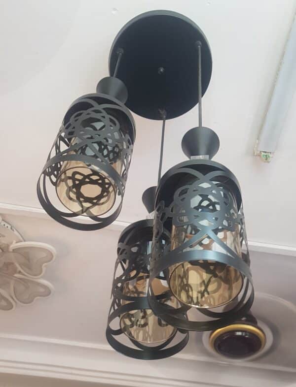 Lustre trois bras Créatif Moderne L134