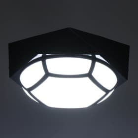 Luminaire Plafonnier Pour Intérieur - Couleur Noir Blanc
