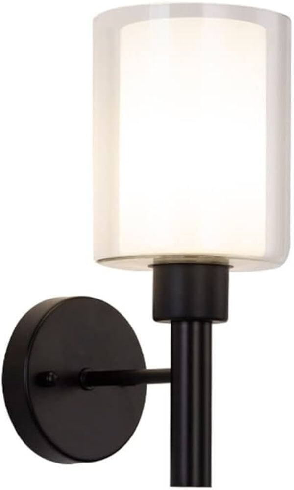 Lampe de chevet murale à tête unique en fer forgé et verre, ronde, installation simple, lampe murale d'intérieur, lampe murale pour café, allée, éclairage d'environnement, paysage, lampe murale décorative de jardin de luxe la plus vendue, élégante