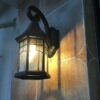 Lampe d'extérieur antique européenne Lampe de table solaire étanche Lampe de jardin à LED extérieure