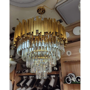 Lustre en cristal rond à double couche, lampe suspendue de salon de luxe à LED, lampe suspendue de hall d'hôtel, lampe de décoration de chambre à coucher réglable en hauteur