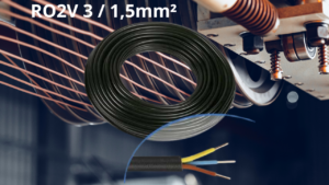 Câble électrique R02V 3X1,5mm²