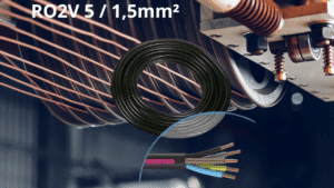 Câble électrique R02V 5X1.5mm²