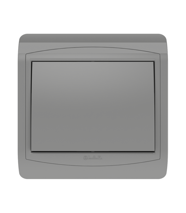 Interrupteur va et vient simple Gris Clair
