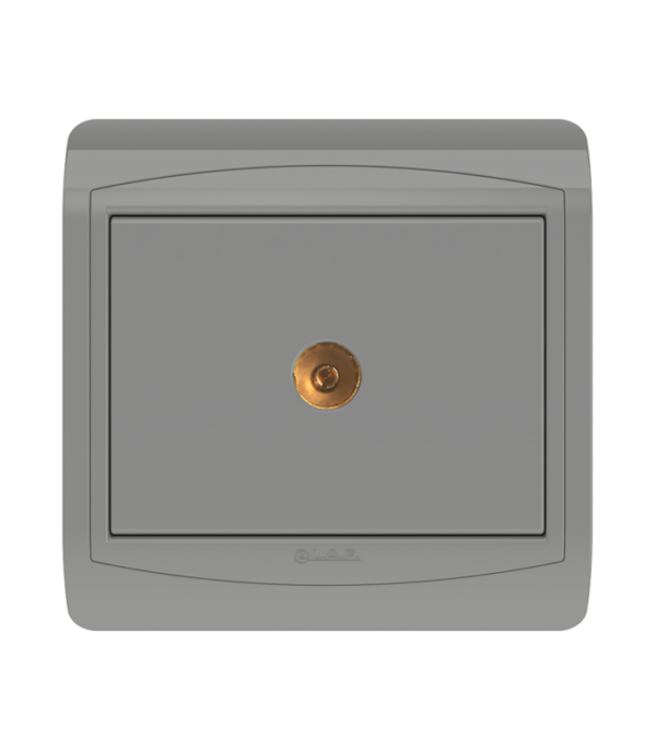 Prise de télévision Gris Clair
