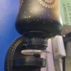 Applique en métal, couvercle en maille noire, tambour en fer de forrme oval, chevet, ampoule de sol creuse, pendentif ombre, clip sur jos