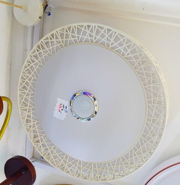 Plafonnier LED Intelligent rappelant un oiseau, design moderne, réglable, avec télécommande et application mobile, luminaire décoratif d'intérieur, idéal pour un salon, 36W
