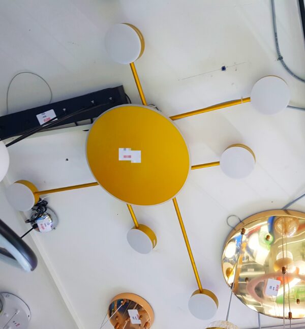 plafonnier Led en forme de tournesol, design nordique moderne, luminaire décoratif d'intérieur, idéal pour un salon, une salle à manger ou une chambre à coucher