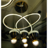 Lustre lumière luxe Villa américaine moderne mode salle à manger escalier salle à manger suspension
