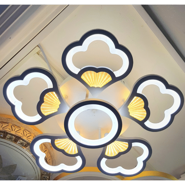 20250311_152930-scaled 5 Tête En Forme De Salon Plafonnier Mode Creative Chambre Salle À Manger Plafonnier