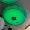 Musique rentable RVB commande vocale par application à gradation continue lampe moderne Led plafonnier lumières de maison intelligente
