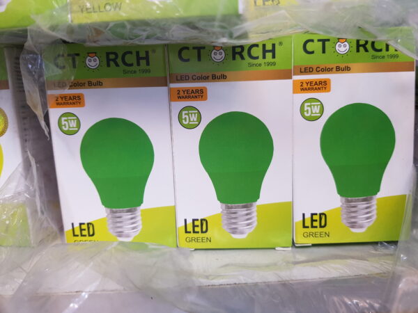 Meilleur Ampoule led de 5W pour décoration maison Bar E27/B22 couleur Verte
