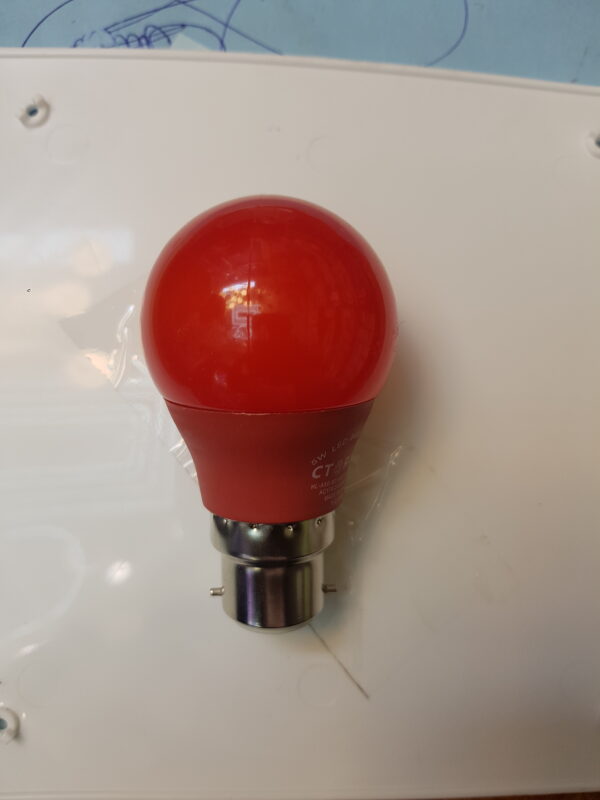 Meilleur Ampoule led de 7W pour décoration maison Bar E27/B22 couleur rouge