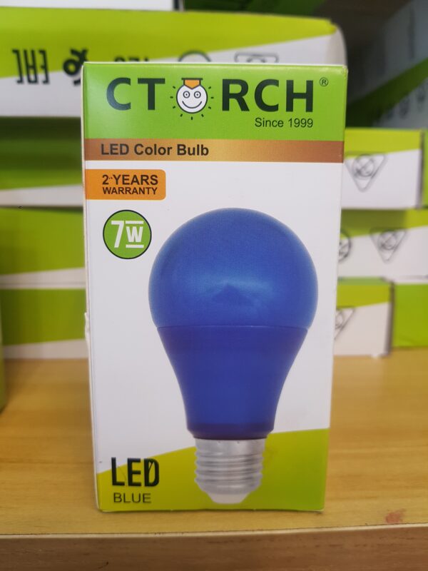 Meilleur Ampoule led de 7W pour décoration maison Bar E27/B22 couleur Bleue