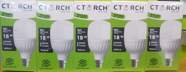 CTORCH ampoule à LED E27 B22 / 18W Meilleure luminosité Haute luminosité Nouvelle conception Lampes Lumières avec haute qualité