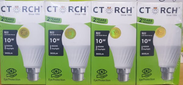 CTORCH ampoule à LED E27 B22 10W Meilleure luminosité Haute luminosité Nouvelle conception Lampes Lumières avec haute qualité