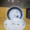 Lampe d'extérieur LED ronde, noire CTORCH