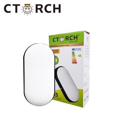 Luminaire d'extérieur LED de 18W ovale Bulkhead, IP65 CTORCH