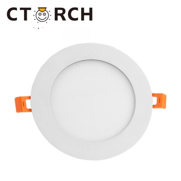 Spot encastré LED, rond de 6W Plafond éclairage intérieur