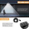 Liper 30W Projecteur LED Exterieur Detecteur de Mouvement, 3000LM 6500K IP66 LED Lumiere Exterieure Capteur Infrarouge Spot Exterieur Garages Jardins