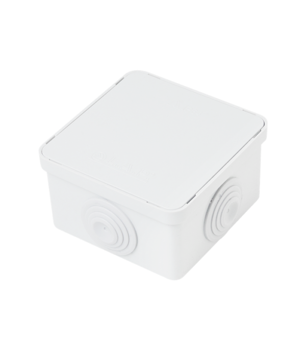 Boîte étanche carrée à couvercle encastré et chicane d’étanchéité 80x80 LAP