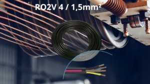 Câble électrique R02V 4X1,5mm²