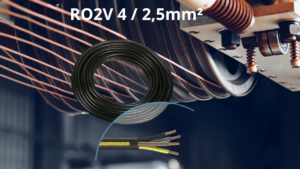 Câble électrique R02V 4X2,5