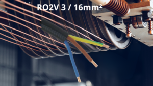 Câble électrique R02V 3X16mm²