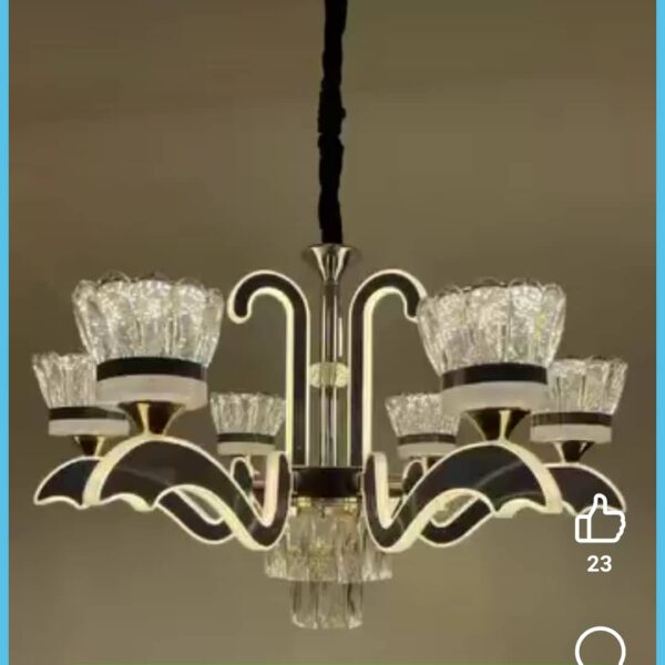 Lustres suspendus modernes pour chambre à coucher et maison de luxe Lampe suspendue Lampe décorative à led Lustre en cristal Suspension