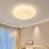 TCHAU Plafonnier LED moderne à encastrer en forme de pétale, blanc chaud 3000 K, 12 W/24 W/36 W/rond créatif proche du plafonnier for chambre à coucher, salon d'enfant, cuisine