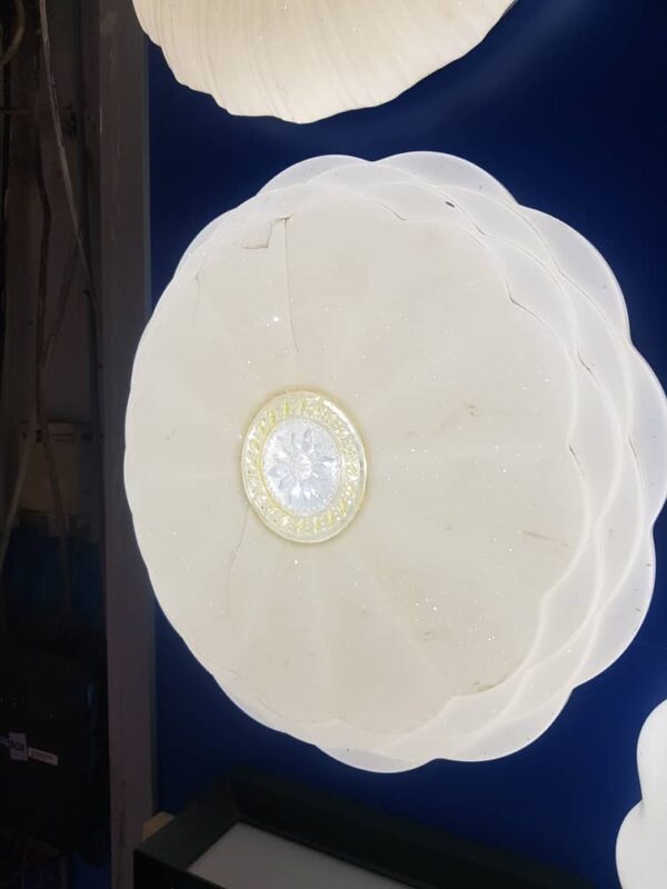 Globe pour chambre d'hôtel de coquille acrylique blanche moderne