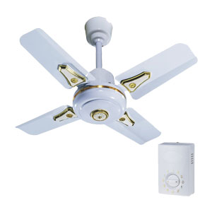 Ventilateur Plafond - Brasseur 24 Pouces Néon  Blanc