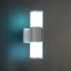 Applique extérieur led cylindrique en aluminium