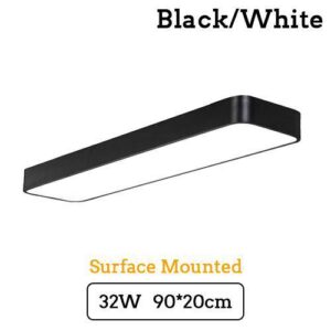 Plafonnier led Rectangle et bord arrondis surface