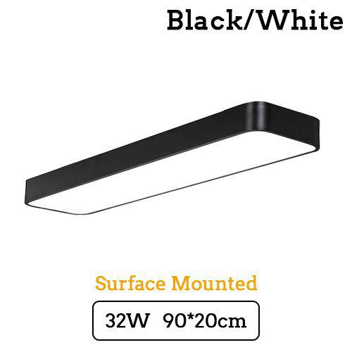 Plafonnier led Rectangle et bord arrondis surface