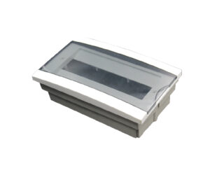 Coffret encastré 12 modules fumé YAKI
