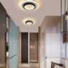 Plafonnier LED rond moderne SPNEC, idéal pour un couloir, une chambre, un plafond ou un restaurant