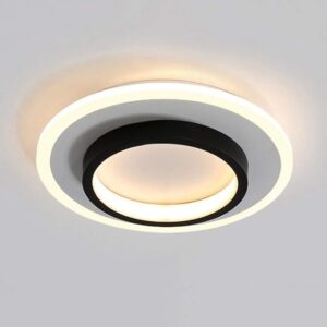 Plafonnier LED rond moderne SPNEC, idéal pour un couloir, une chambre, un plafond ou un restaurant
