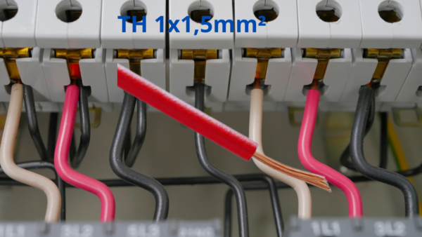 Câble TH 1X1,5MM² Souple Rouge Sénégal