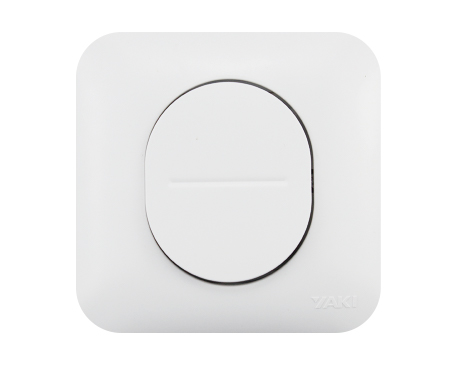 Interrupteur simple allumage BLANC YAKI