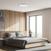 Plafonnier LED avec contrôle de teinte 3 Couleurs Contour  blanc