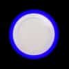 CTORCH 6W + 3W 6500K Bleu Changement de Couleur Slim Smart Led Panneau Lumineux