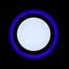 CTORCH 6W + 3W 6500K Bleu Changement de Couleur Slim Smart Led Panneau Lumineux