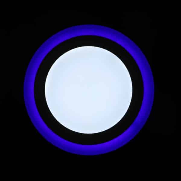 CTORCH 6W + 3W 6500K Bleu Changement de Couleur Slim Smart Led Panneau Lumineux