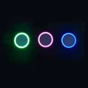 CTORCH 6W + 3W 6500K Bleu Changement de Couleur Slim Smart Led Panneau Lumineux